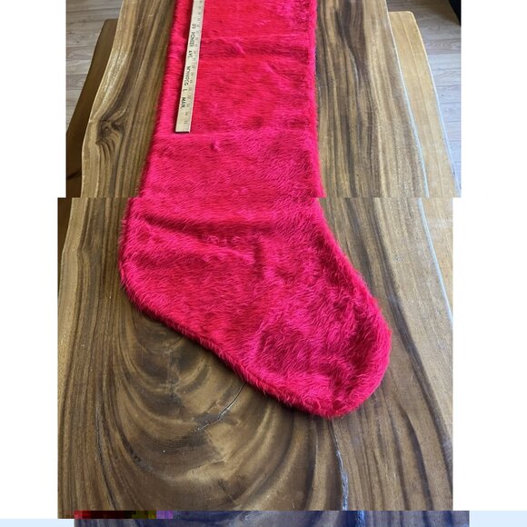 Rare Vintage Extra Large Unbranded 60” X 13” Christmas Stocking - Picture 12 of 12